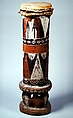 Mbejn, Wood, hide, polychrome, Fang people
